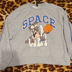 Gray Taz Crewneck